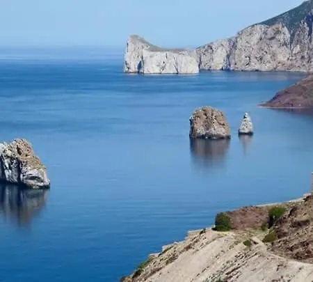 L'estasi Tanca Piras A Bordo Piscina Con Vista Mare Nebida