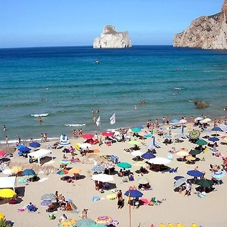 L'estasi Tanca Piras A Bordo Piscina Con Vista Mare Vakantiehuis Nebida