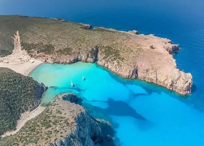 L'estasi Tanca Piras A Bordo Piscina Con Vista Mare Nyaraló Nebida